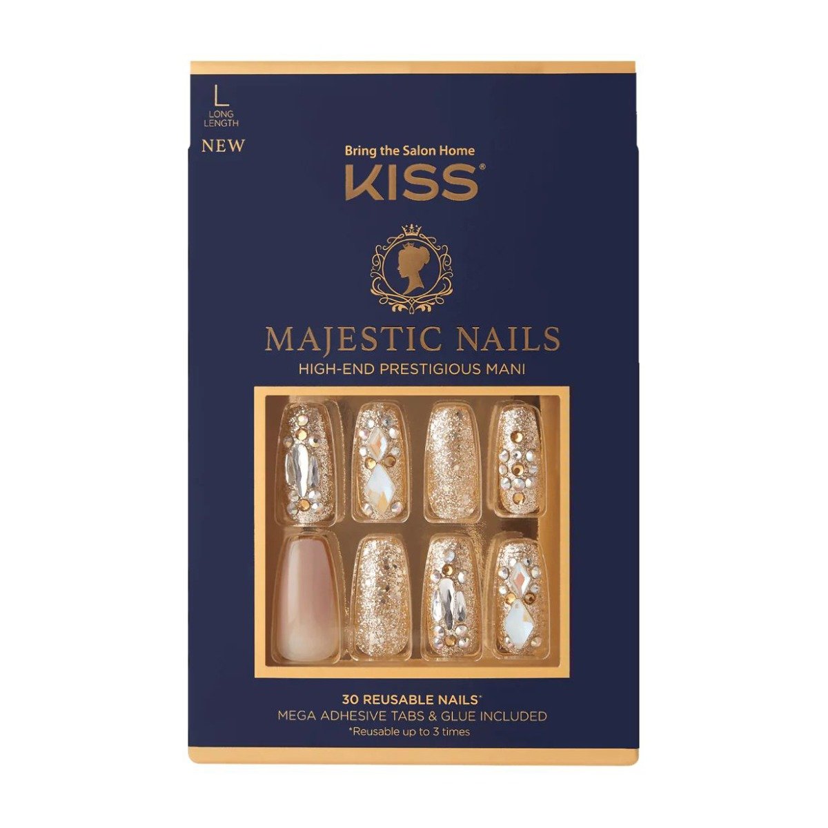 Kiss Majestic Crown Your Self Nails – 83547 - Bloom Pharmacy