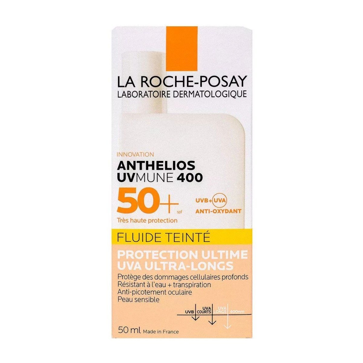 La Roche-Posay Anthelios XL Ultra Light Tinted Fluid SPF50+ - 50ml - Bloom Pharmacy