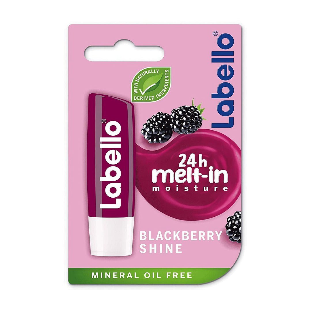 Labello 24h Melt-IN Moisture Black Berry Shine Lip Balm - Bloom Pharmacy