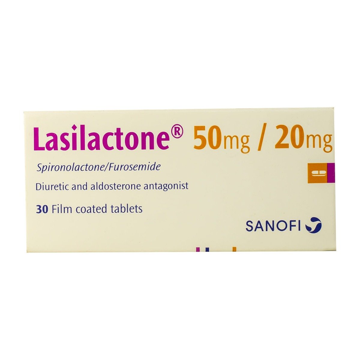 Lasilactone 50 mg- 20 mg - 30 Tablets - Bloom Pharmacy