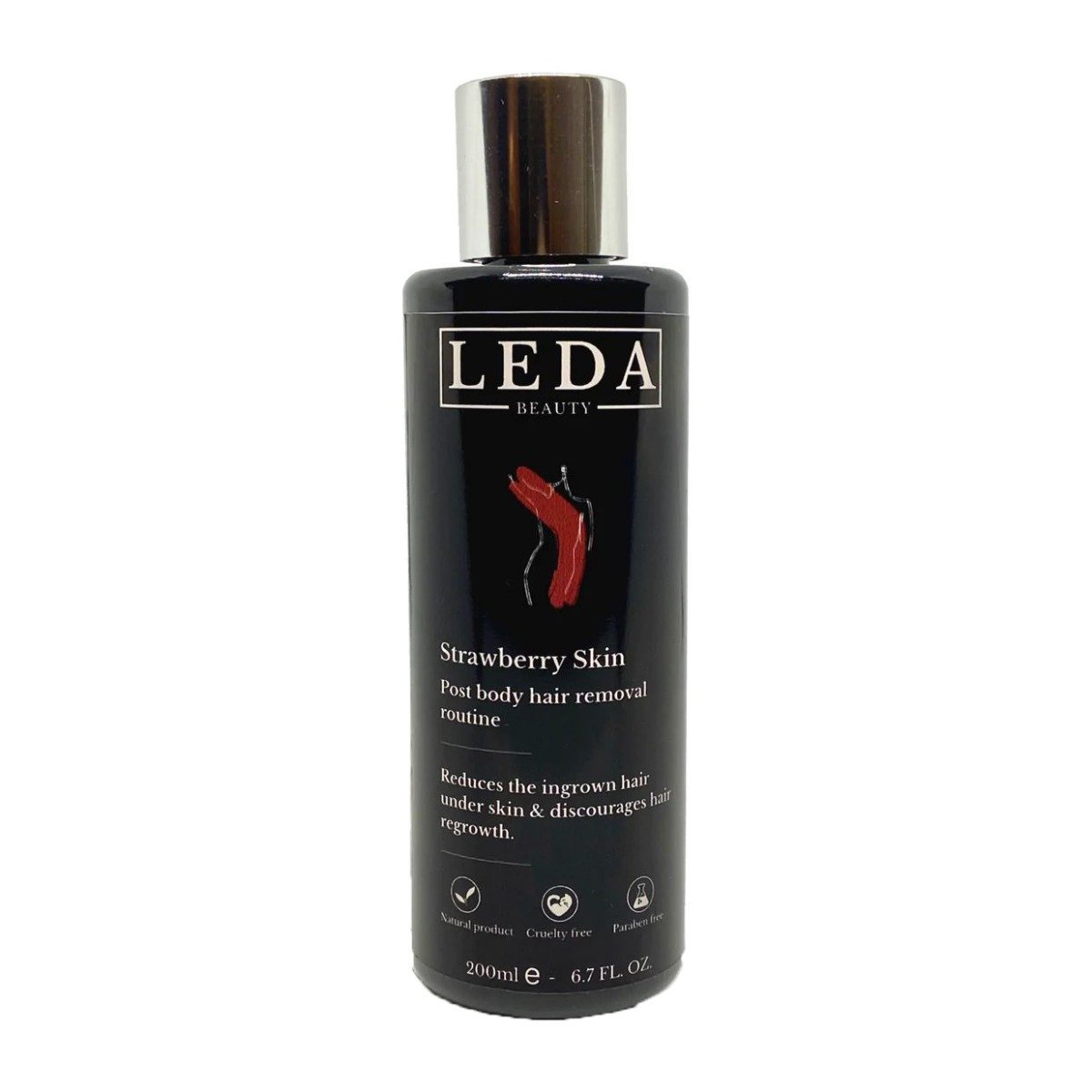 Leda Strawberry Skin Post Body Hair Removal Routine Mask - 200ml - Bloom Pharmacy