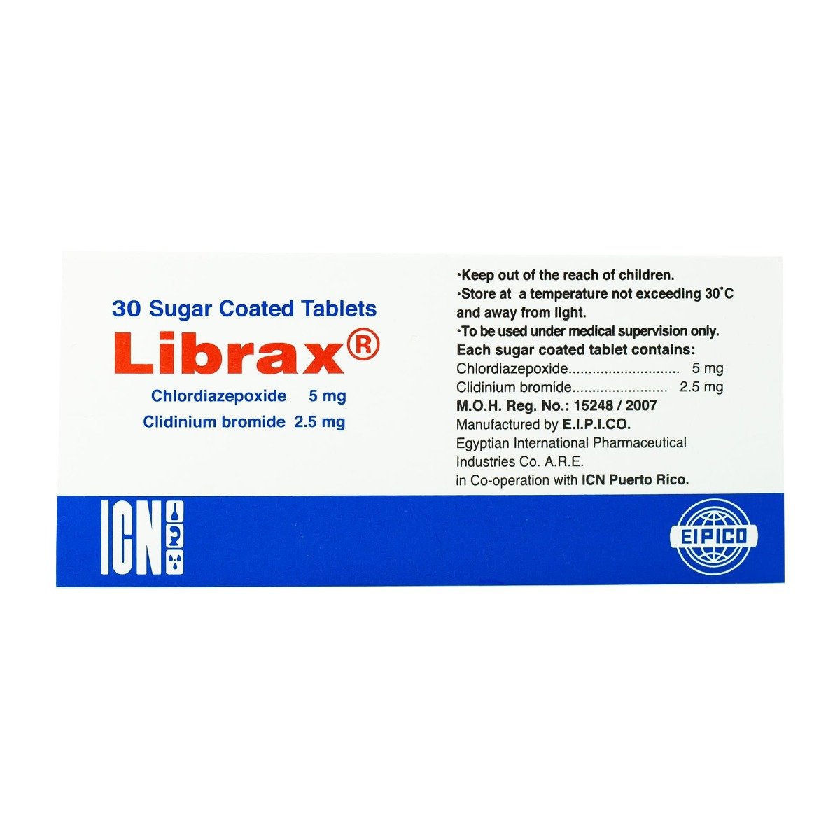 Librax - 30 Tablets | Bloom Pharmacy