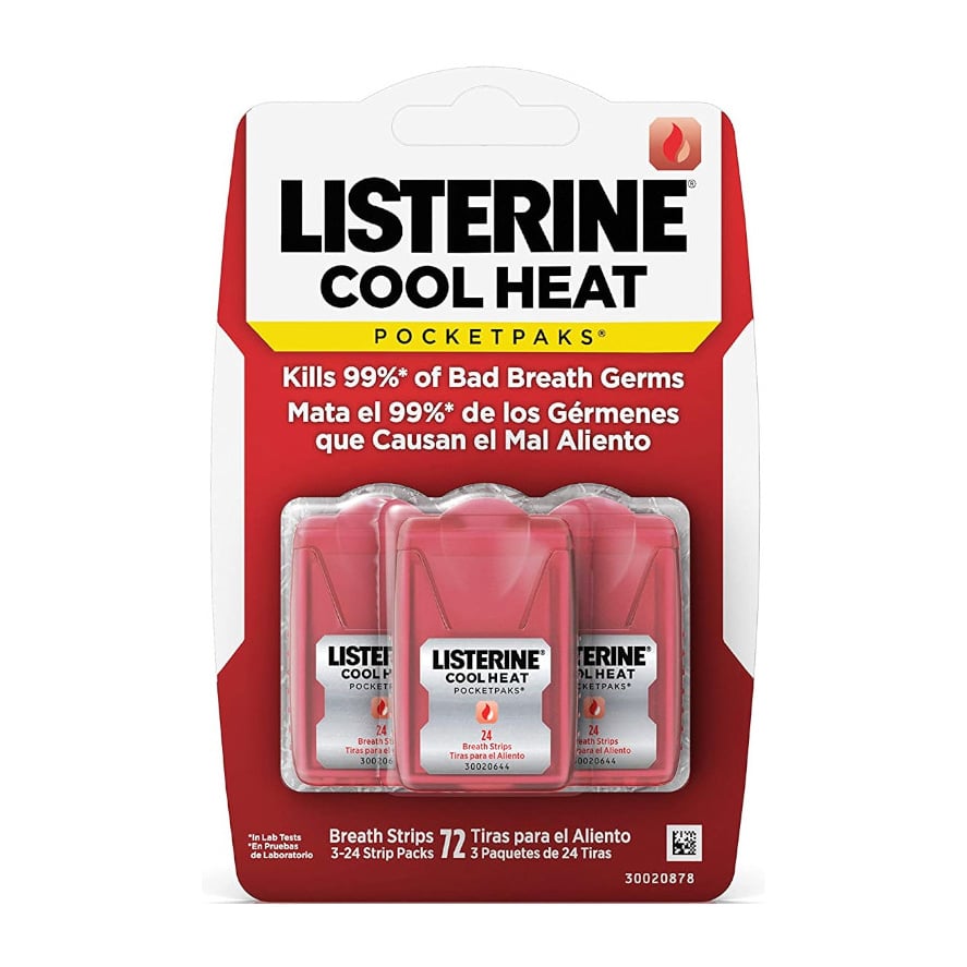 Listerine Cool Heat Pocketpaks – 72 Strips - Bloom Pharmacy