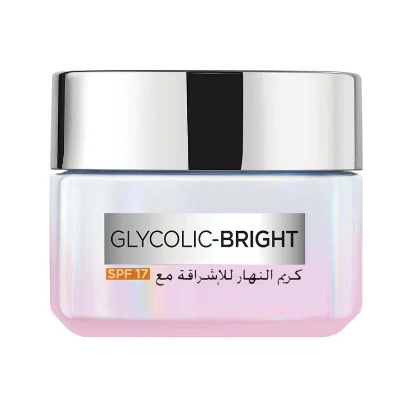 L'Oreal Glycolic-Bright Glowing Cream Day SPF17 - 50ml - Bloom Pharmacy