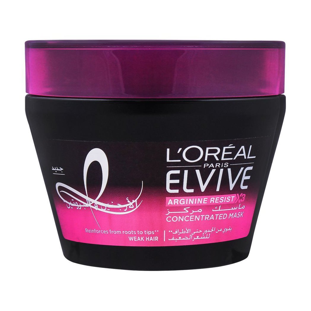 Loreal Paris Elvive Mask Arginine Resist Anti-Hair Fall - 300ml - Bloom Pharmacy