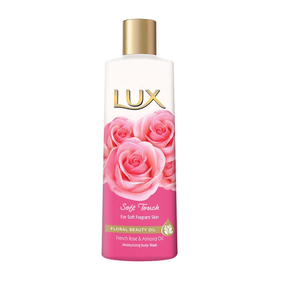 Lux Soft Touch Soft French Rose & Almond Body Wash - 500ml - Bloom Pharmacy