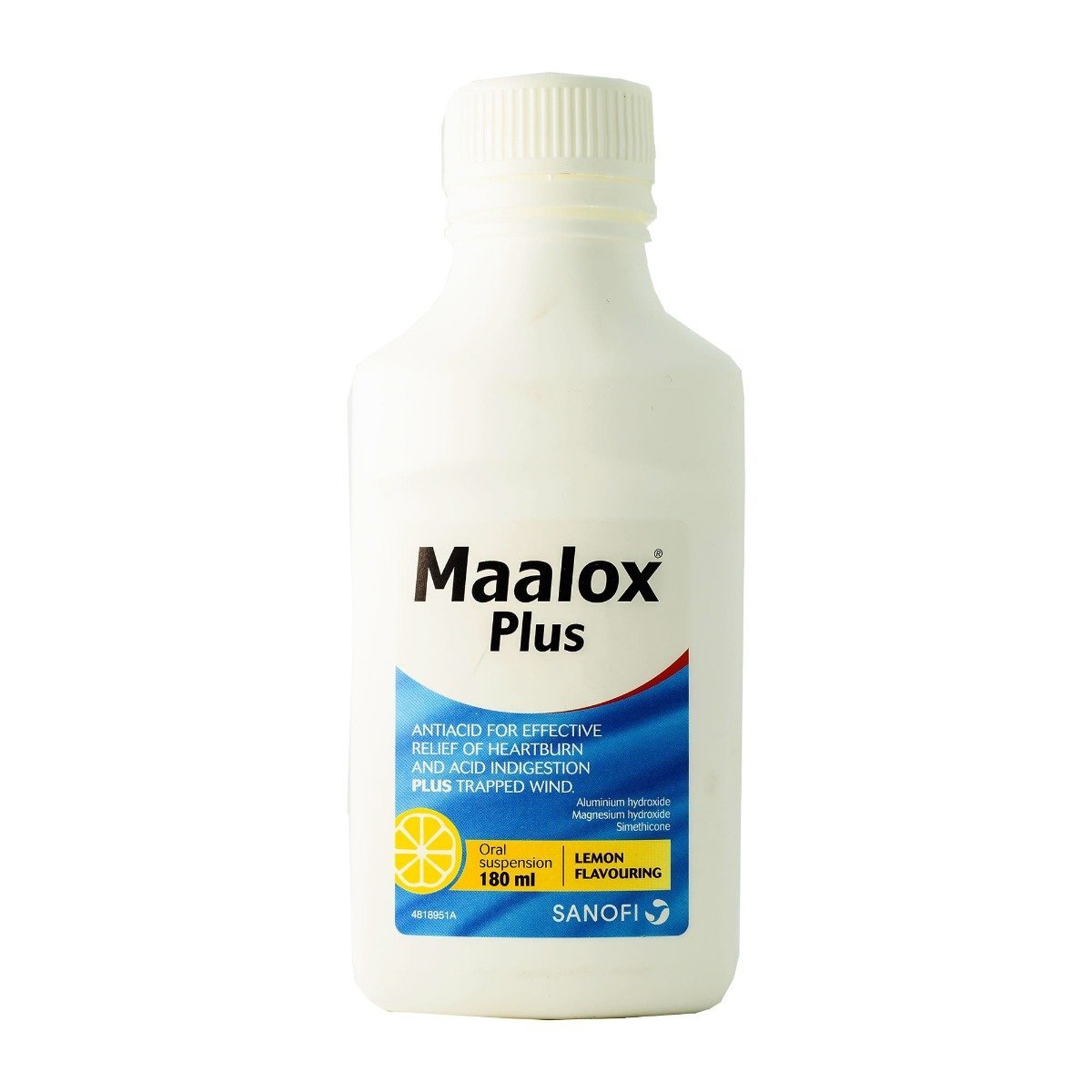 Maalox Plus Suspension - 180 ml - Bloom Pharmacy