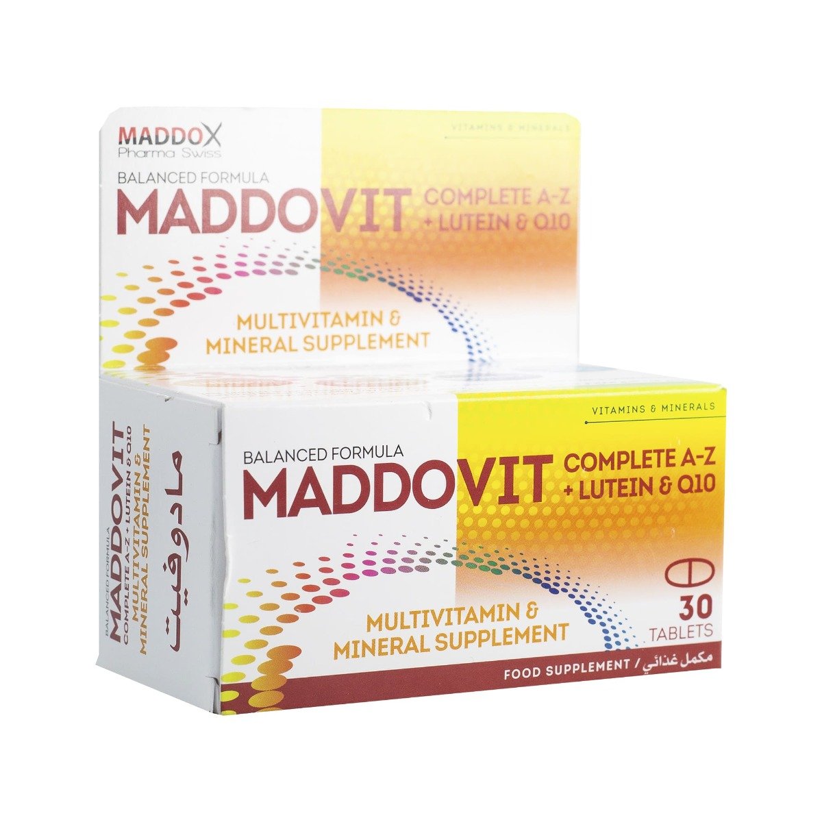 Maddox Multivitamin (Maddovit) - 30 Tablets