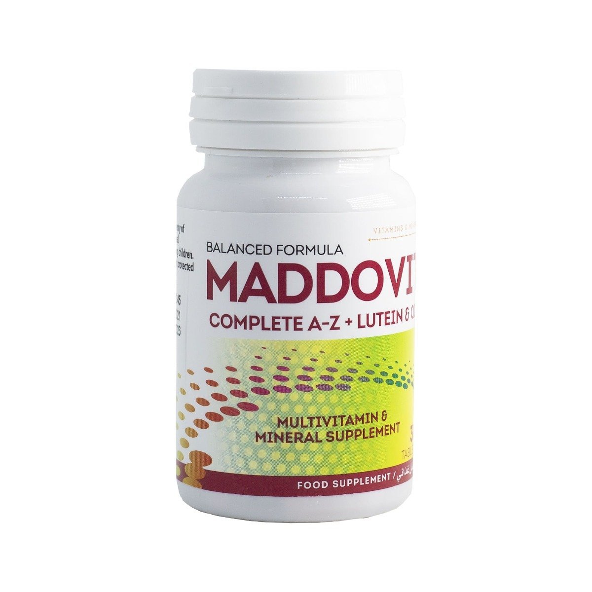 Maddox Multivitamin (Maddovit) - 30 Tablets - Bloom Pharmacy