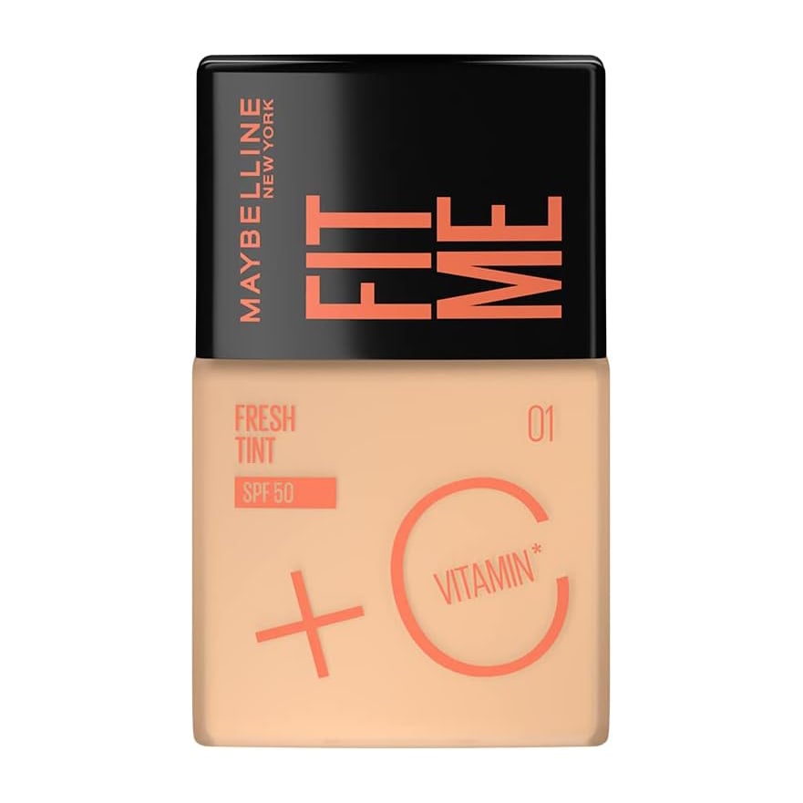 Maybelline Fit Me Fresh Tint & Vitamin C SPF 50 Foundation - Bloom Pharmacy