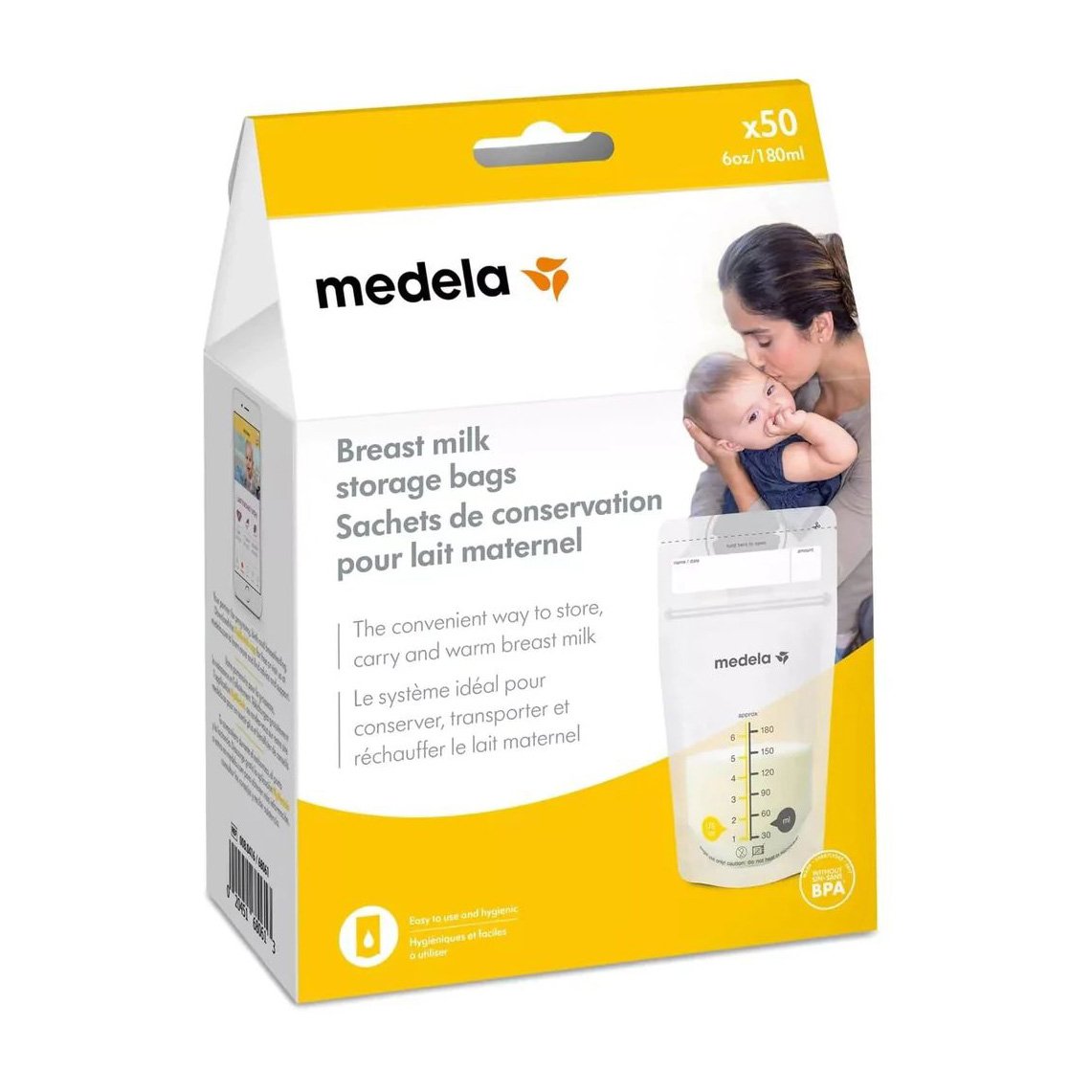 Medela Breast Milk Storage Bags – 50pcs - Bloom Pharmacy