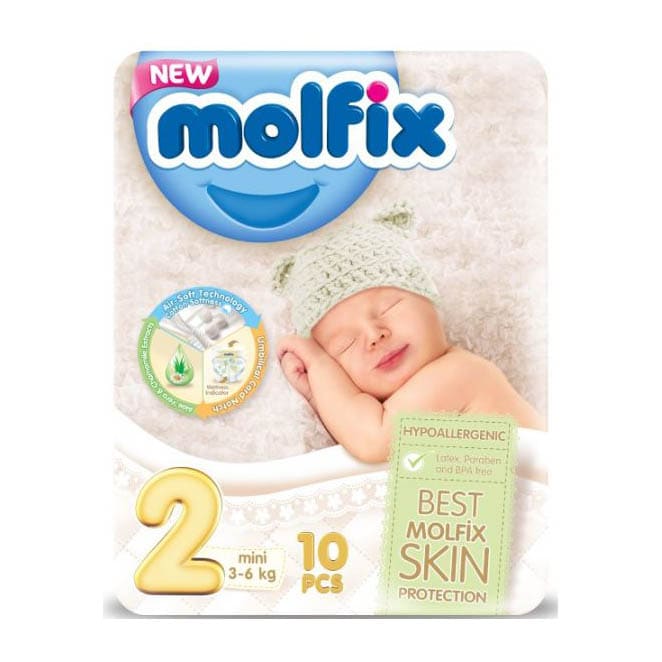 Molfix Comfort Fix Size (2) Mini 3-6Kg - Bloom Pharmacy