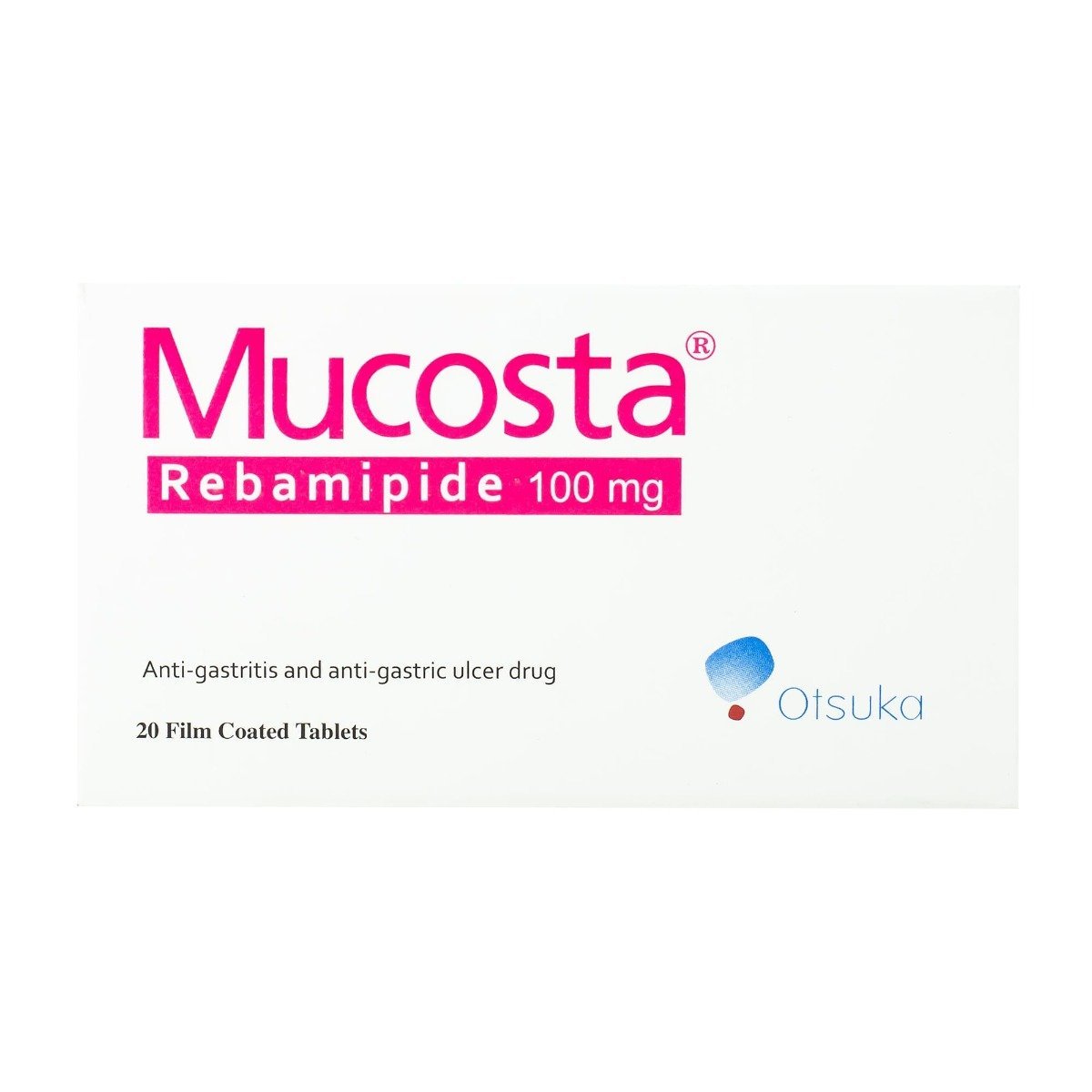 Mucosta 100 mg - 20 Tablets - Bloom Pharmacy