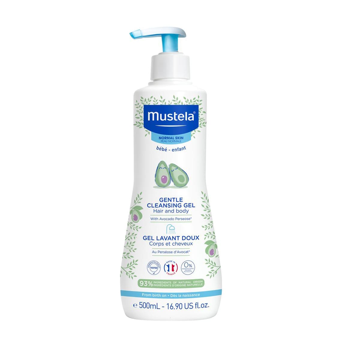 Mustela 2 in1 Gentle Cleansing Gel - Bloom Pharmacy