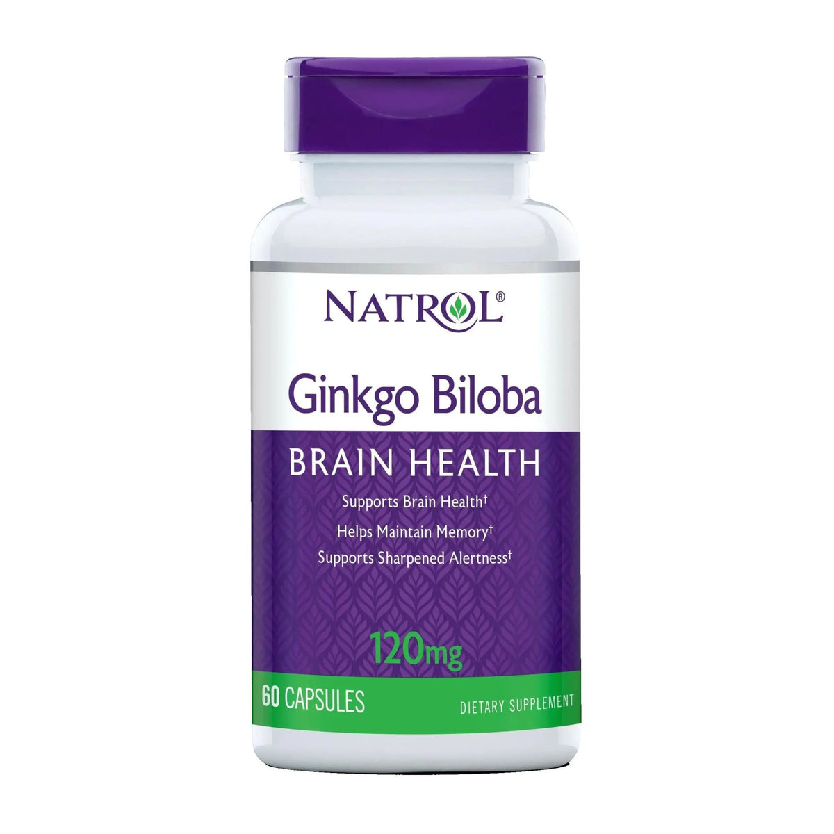 Natrol Ginkgo Biloba Brain Health Capsules 120mg – 60 Capsules - Bloom Pharmacy