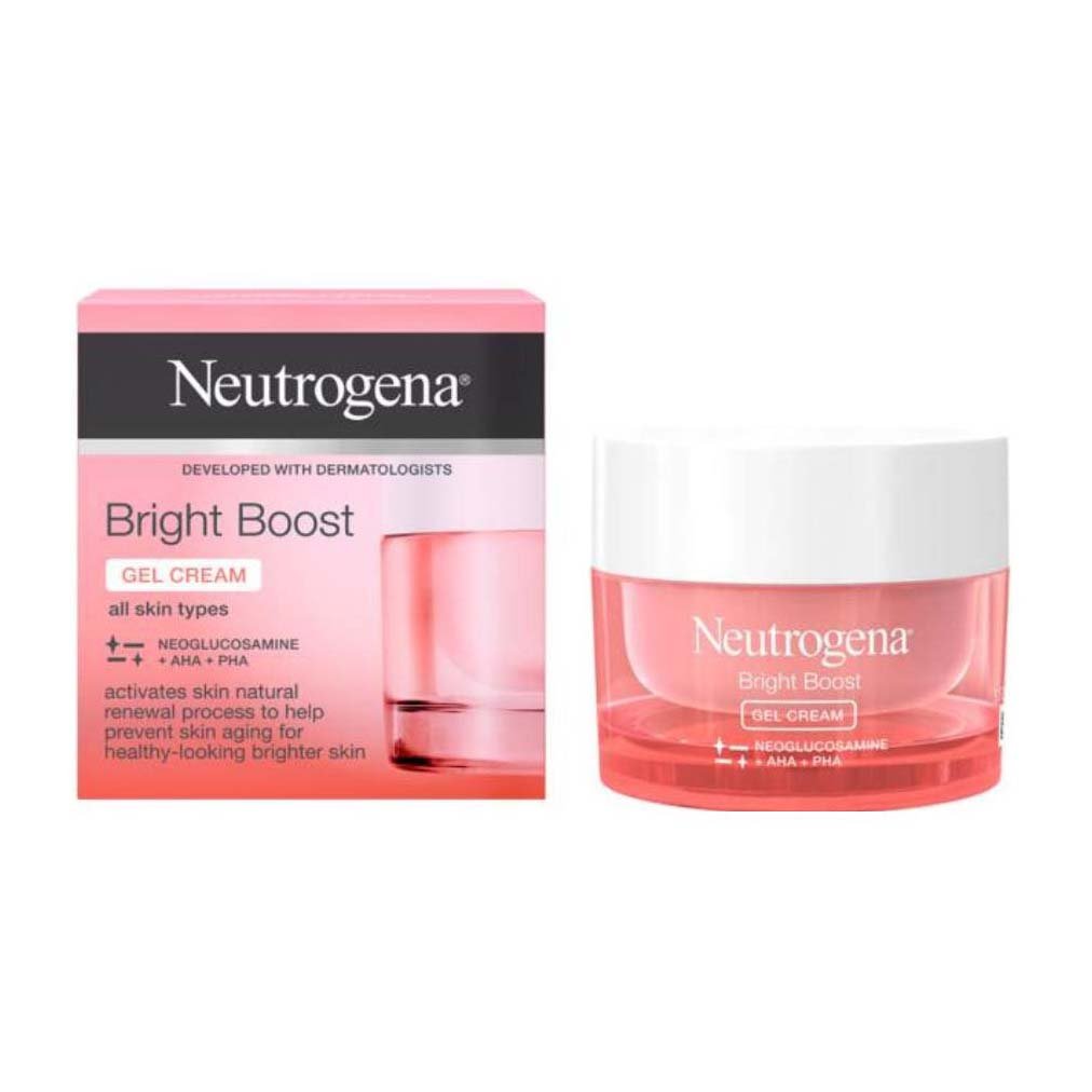 Neutrogena Bright Boost Gel Cream – 50ml - Bloom Pharmacy