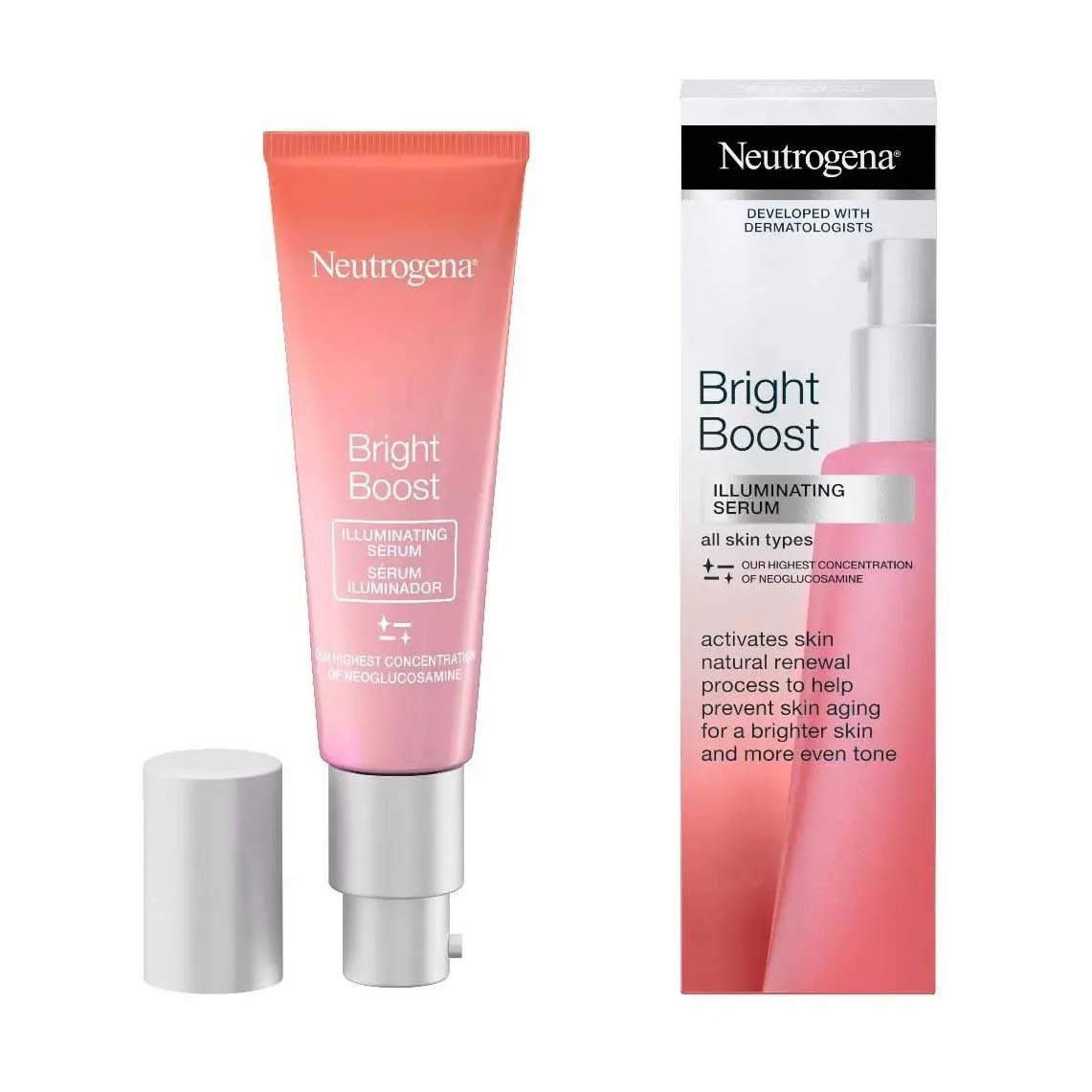 Neutrogena Bright Boost Illuminating Serum - 50ml - Bloom Pharmacy