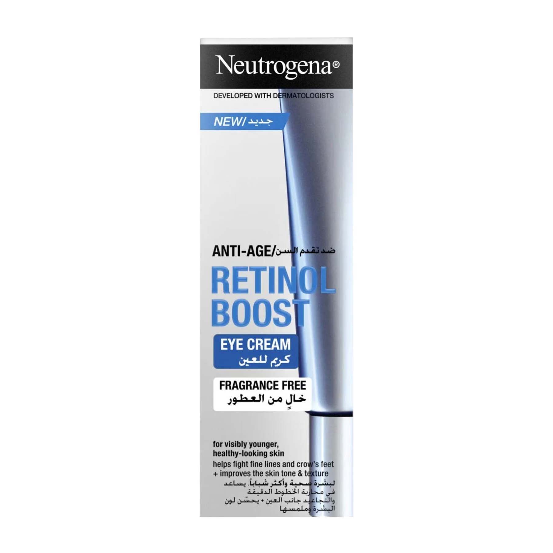 Neutrogena Retinol Boost Eye Cream - 15ml - Bloom Pharmacy
