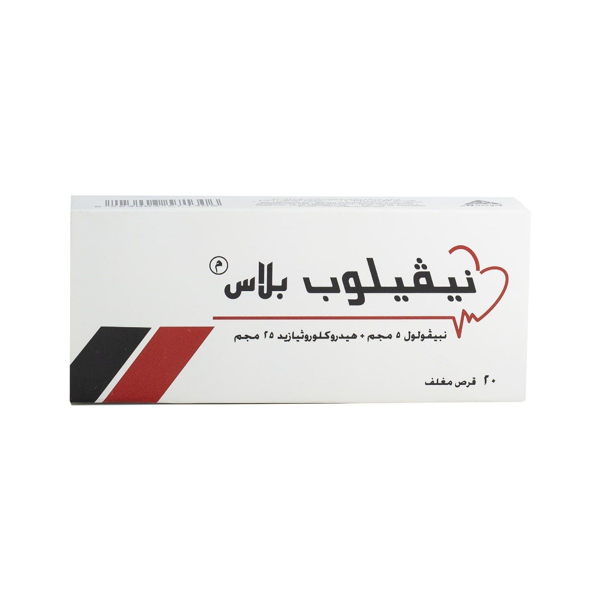 Nevilob Plus 5 mg - 25 mg - 20 Tablets - Bloom Pharmacy