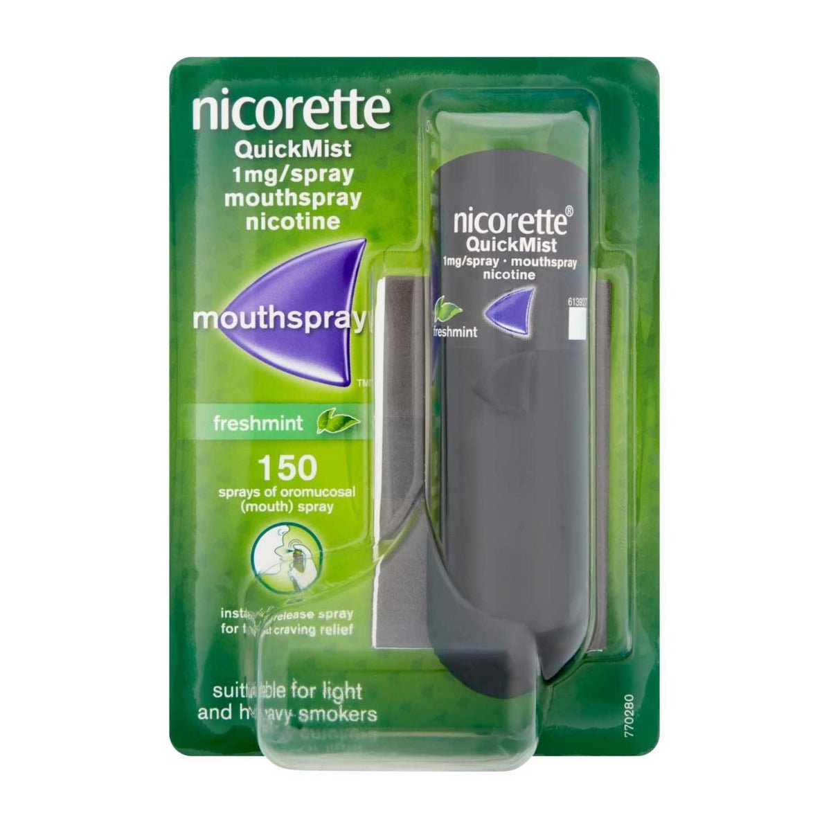 Nicorette Quick Mist Freshmint Mouth Spray – 150 sprays - Bloom Pharmacy