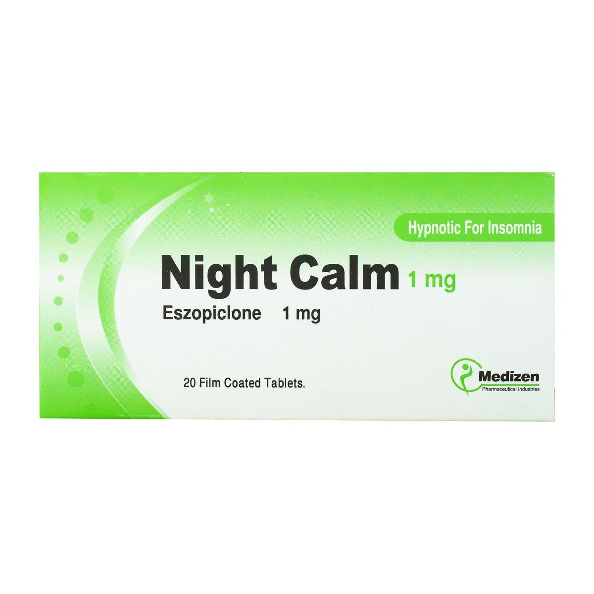 Night Calm 1 mg - 20 Tablets - Bloom Pharmacy