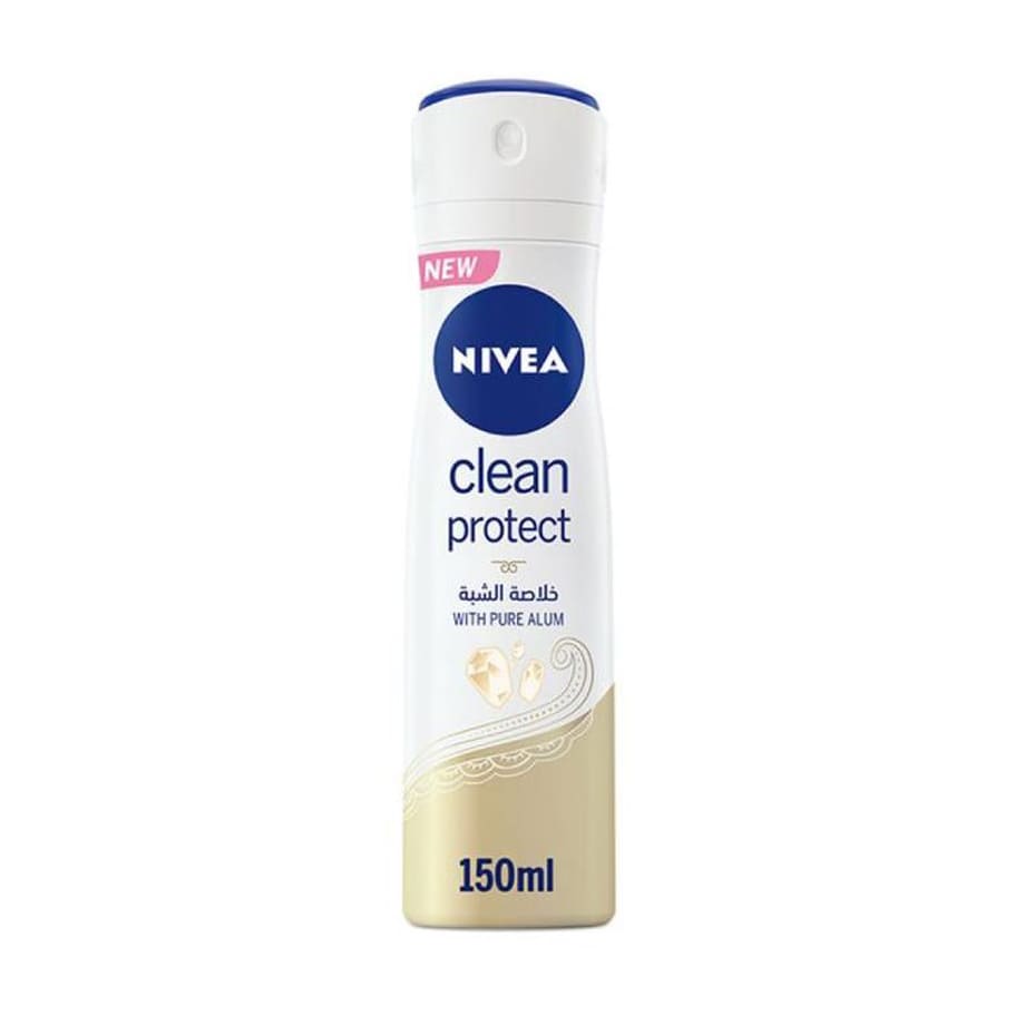 Nivea Clean Protect With Pure Alum Spray - 150ml - Bloom Pharmacy