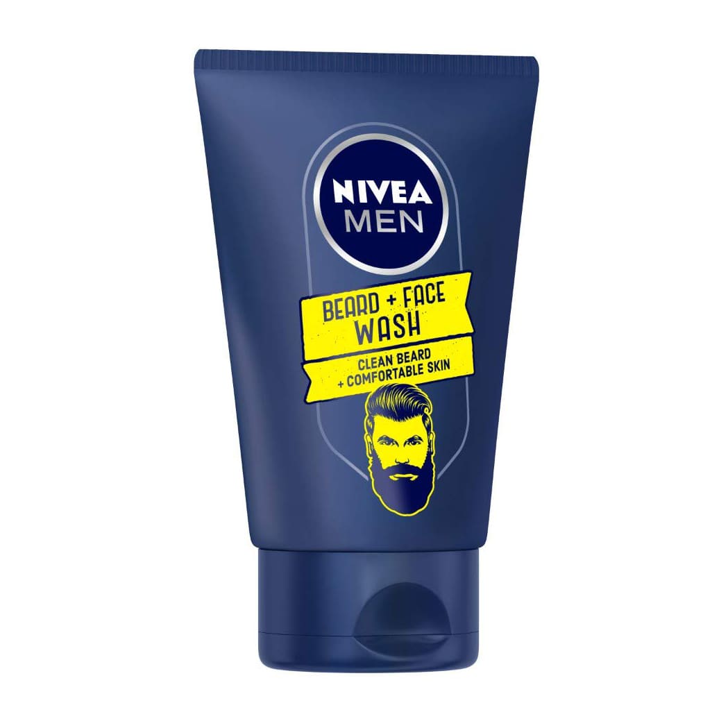 Nivea Men Beard + Face Wash - 100ml - Bloom Pharmacy