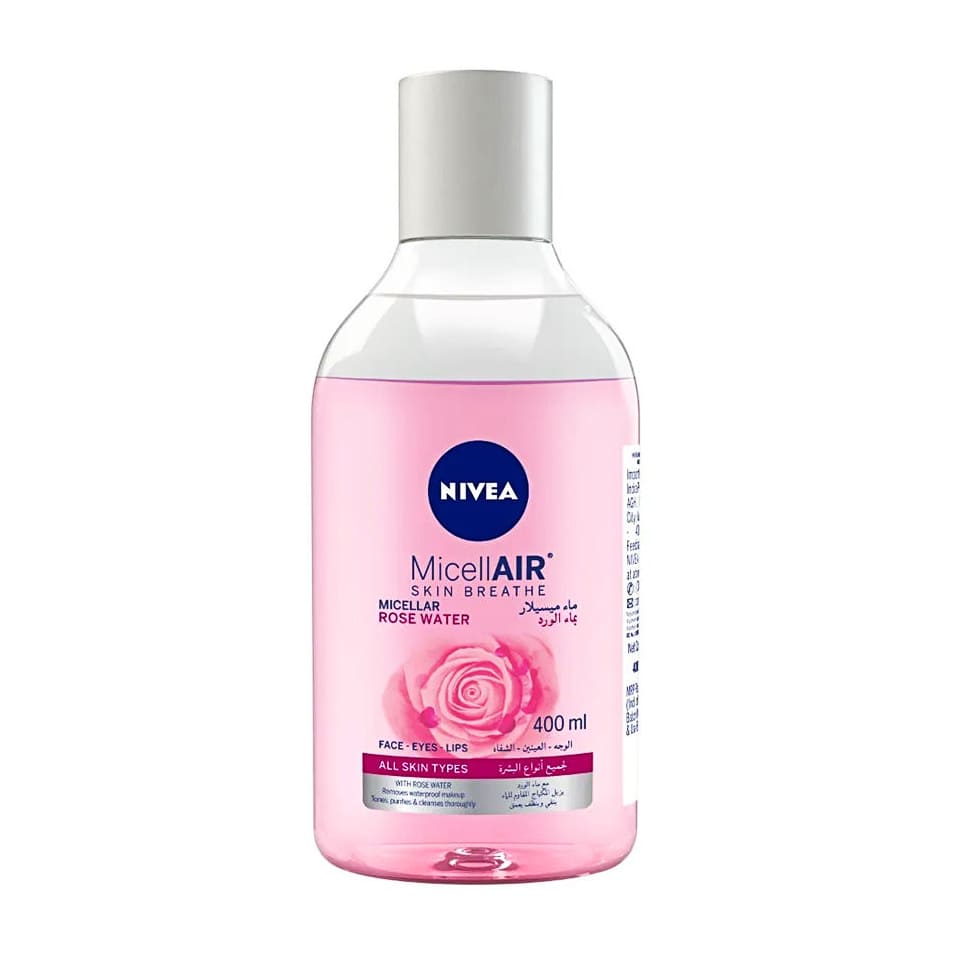 Nivea Micellair Skin Breathe Micellar Rose Water With Oil - 400ml - Bloom Pharmacy