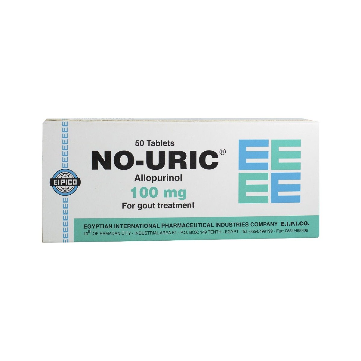 No Uric 100 mg - 50 Tablets - Bloom Pharmacy