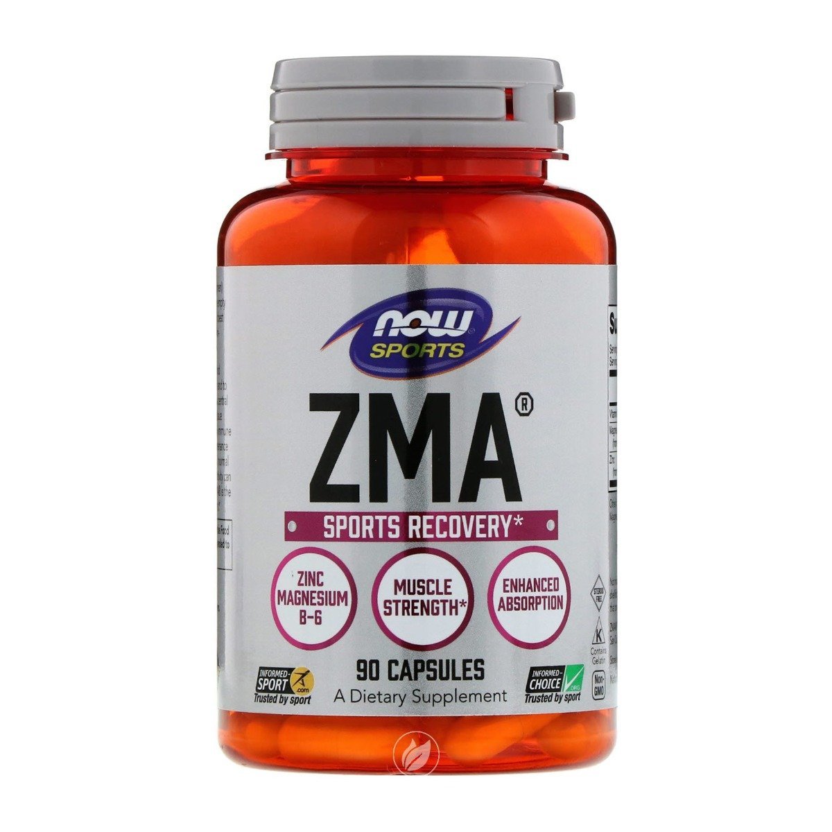 Now ZMA Sports Recovery - 90 Capsules - Bloom Pharmacy