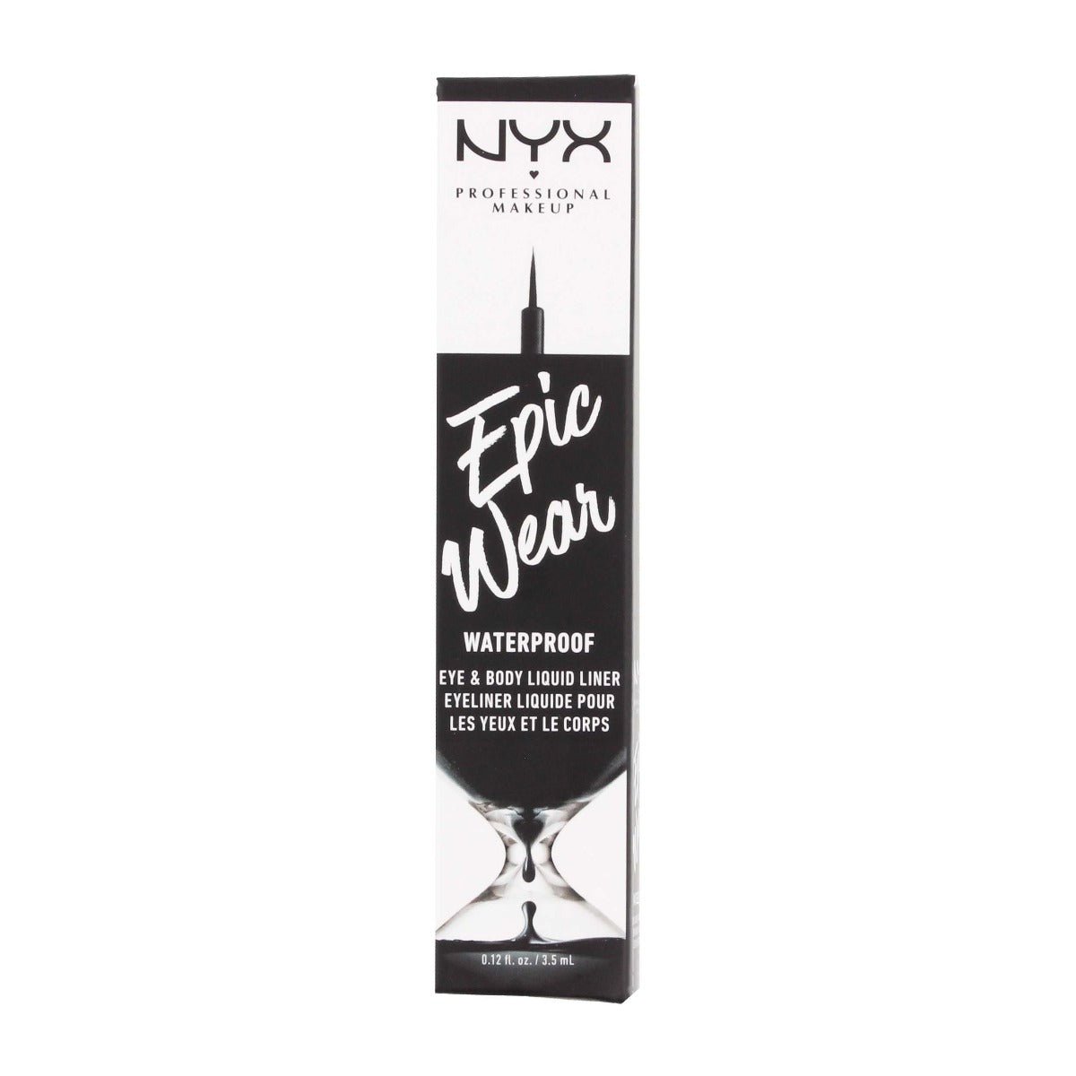 Nyx Epic Wear Waterproof Liquid - 01 Black - Bloom Pharmacy