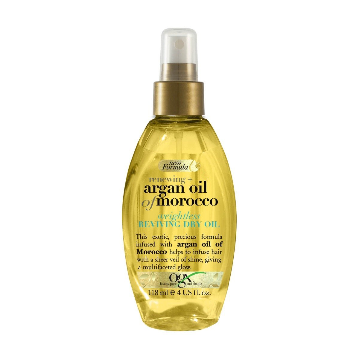 OGX Renewing+ Argan Oil of Morocco Weightless Reviving Dry Oil - 100ml - Bloom Pharmacy