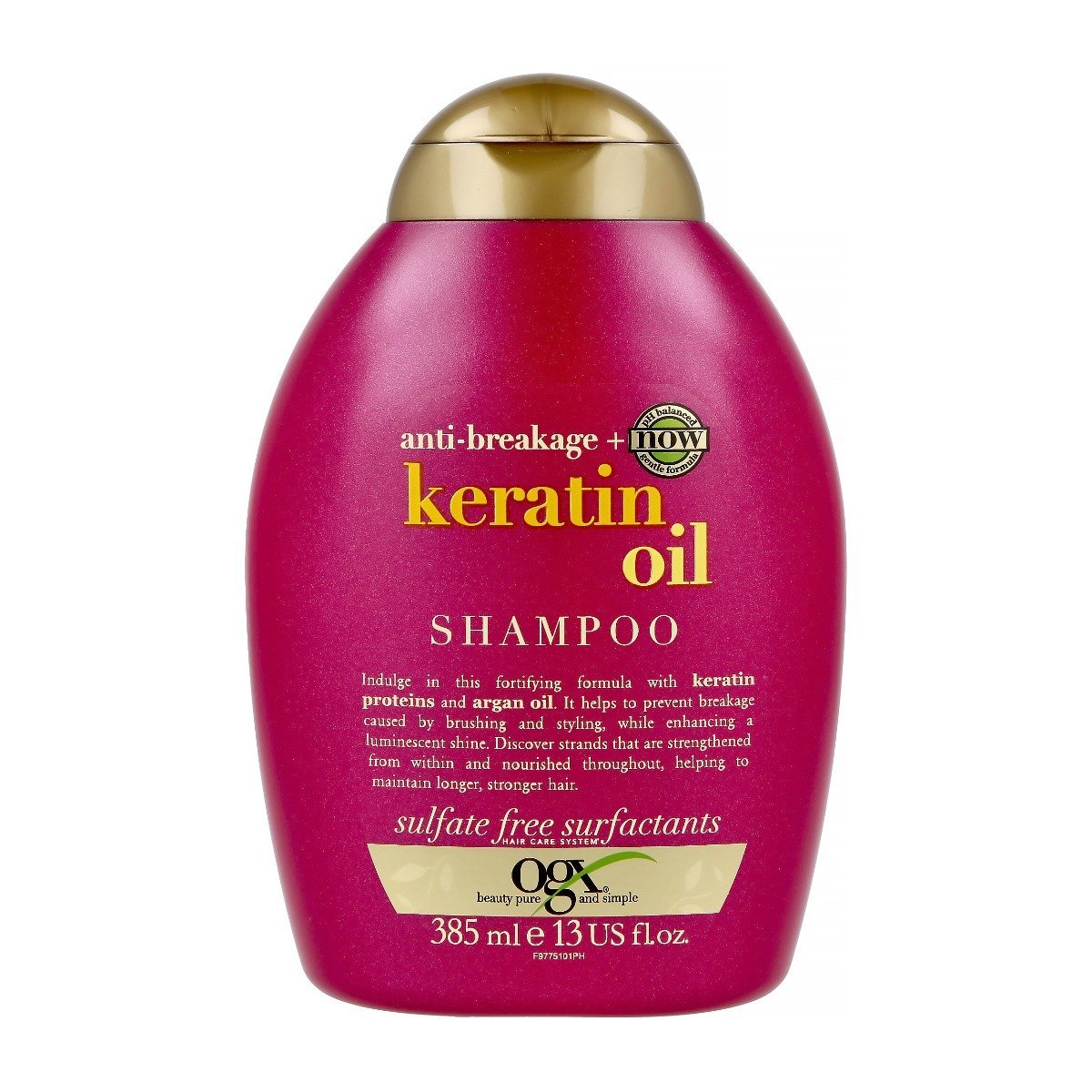 Ogx Strength & Length Keratin Oil Shampoo - 385ml - Bloom Pharmacy
