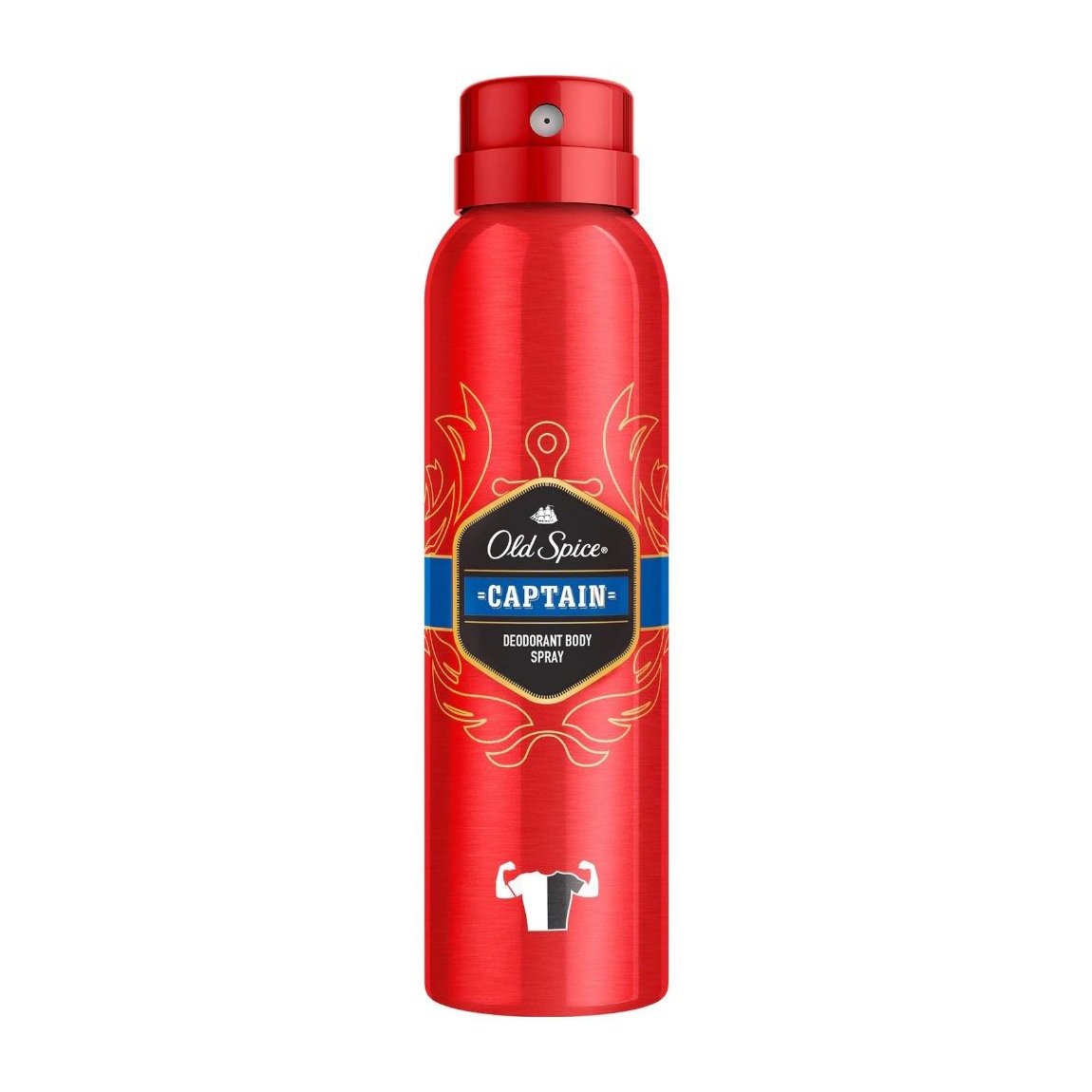 Old Spice Captain Deodorant Body Spray – 150ml - Bloom Pharmacy