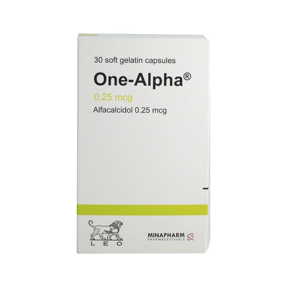 One Alpha 0.25 mcg - 30 Capsules