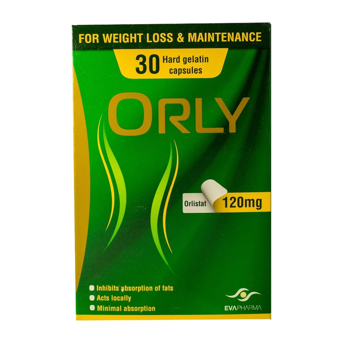 Orly 120 mg - 30 Capsules - Bloom Pharmacy