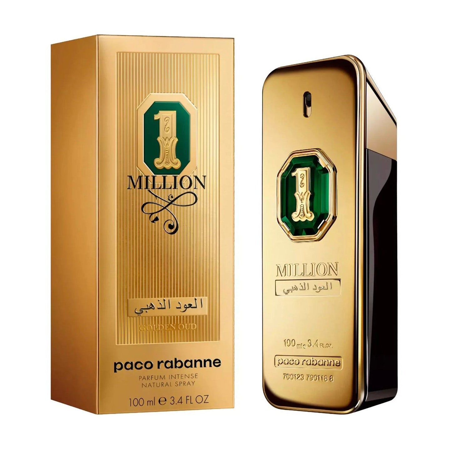 Paco Rabanne 1 Million Golden Oud Parfum Intense – 100ml - Bloom Pharmacy