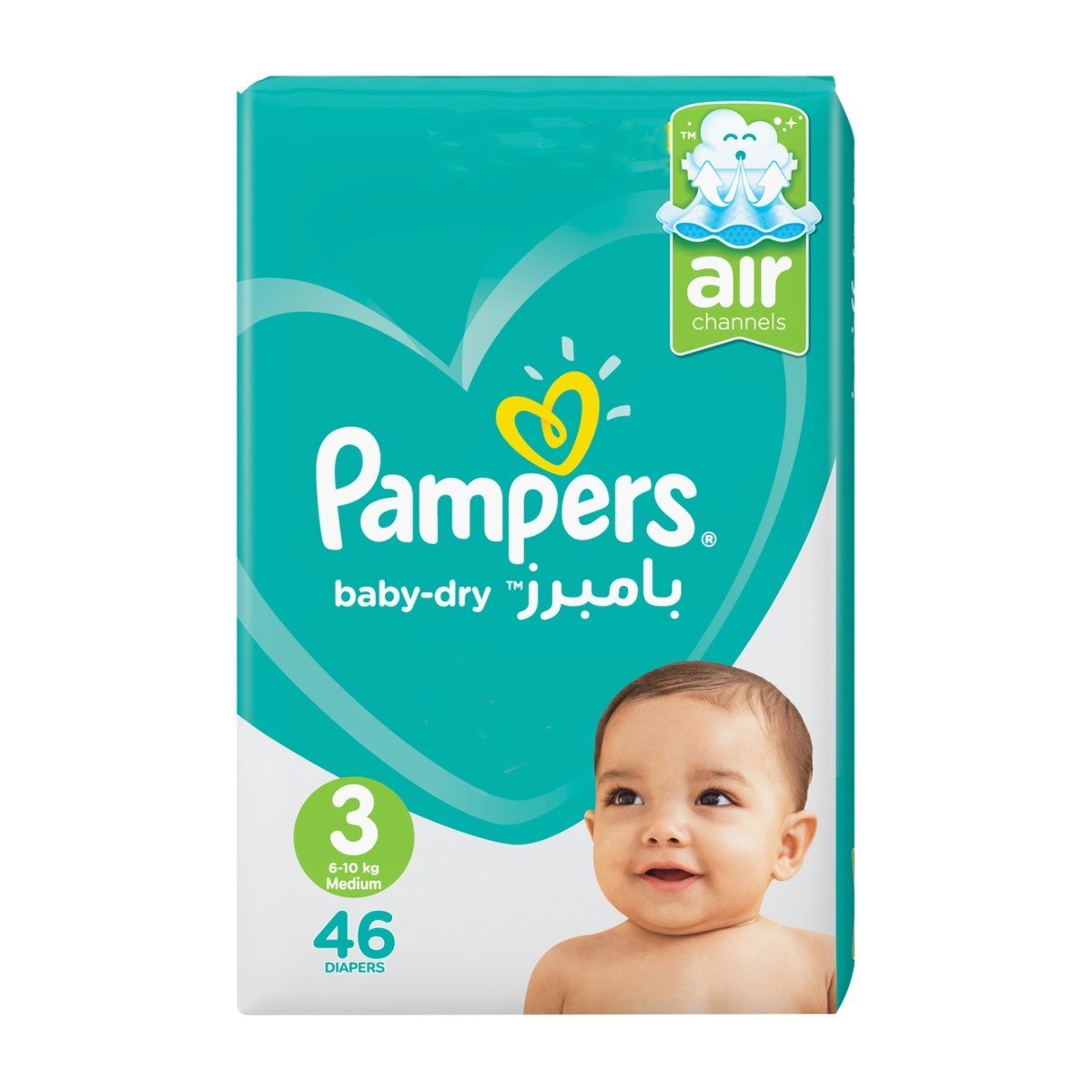 Pampers New Baby Dry Size (3) 6-10kg Midi - Bloom Pharmacy