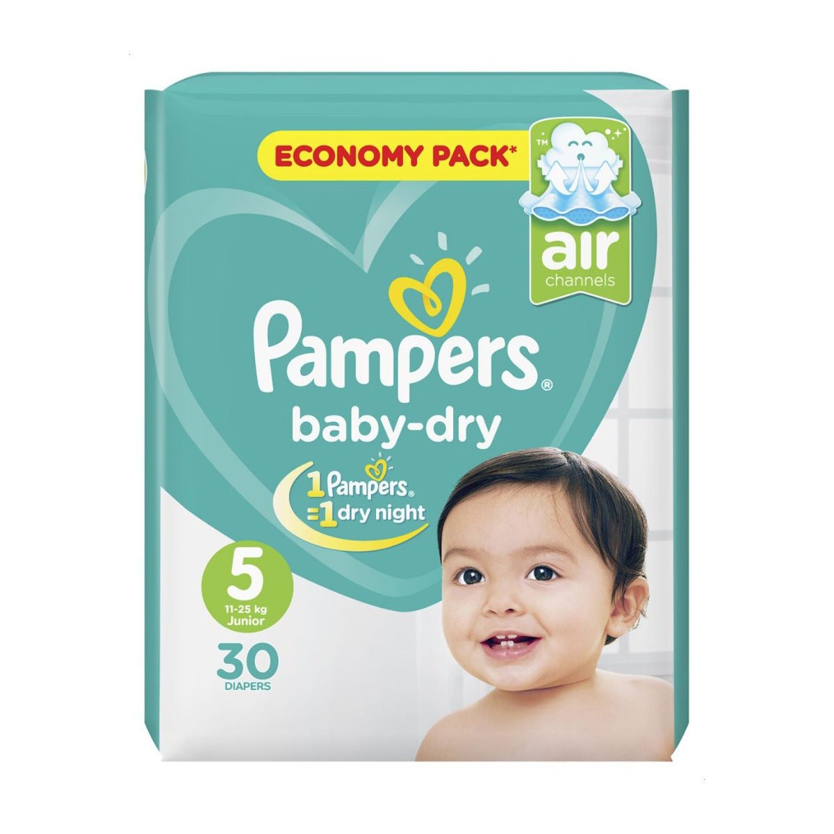 Pampers New Baby Size (5) 11-25kg Junior - Bloom Pharmacy