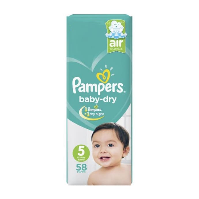 Pampers New Baby Size (5) 11-25kg Junior - Bloom Pharmacy