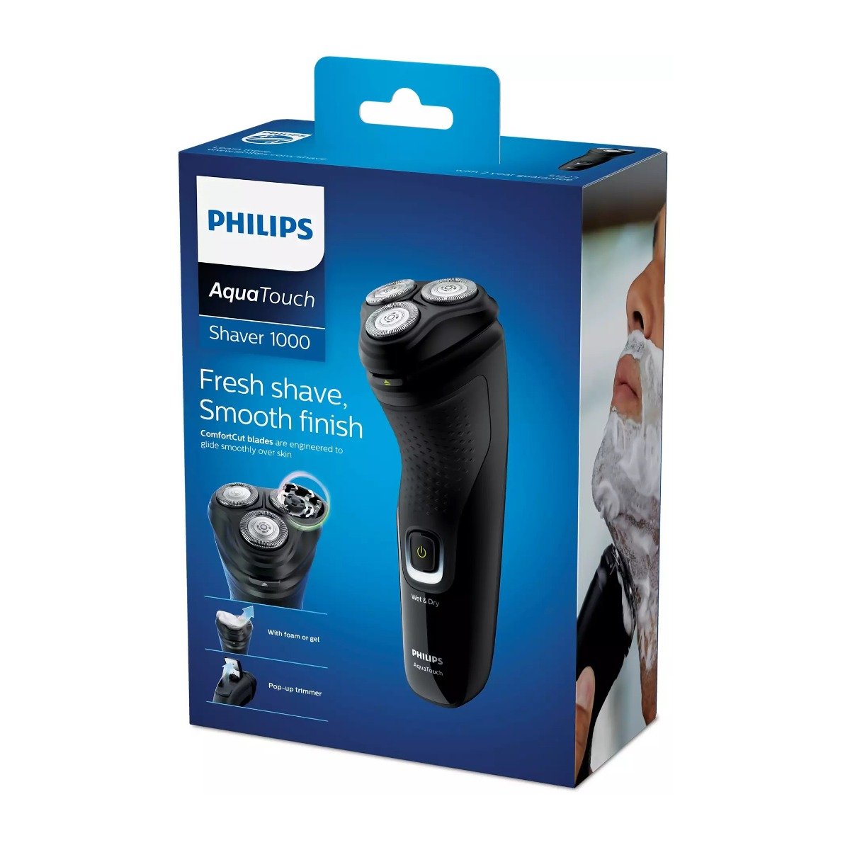 Philips Aquatouch Wet & Dry Electric Shaver - S1223 - Bloom Pharmacy