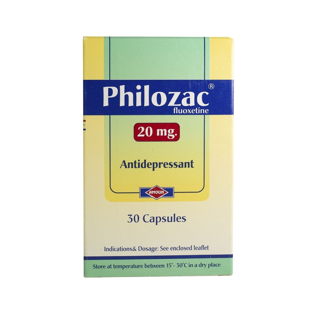 Philozac 20 mg - 30 Capsules - Bloom Pharmacy