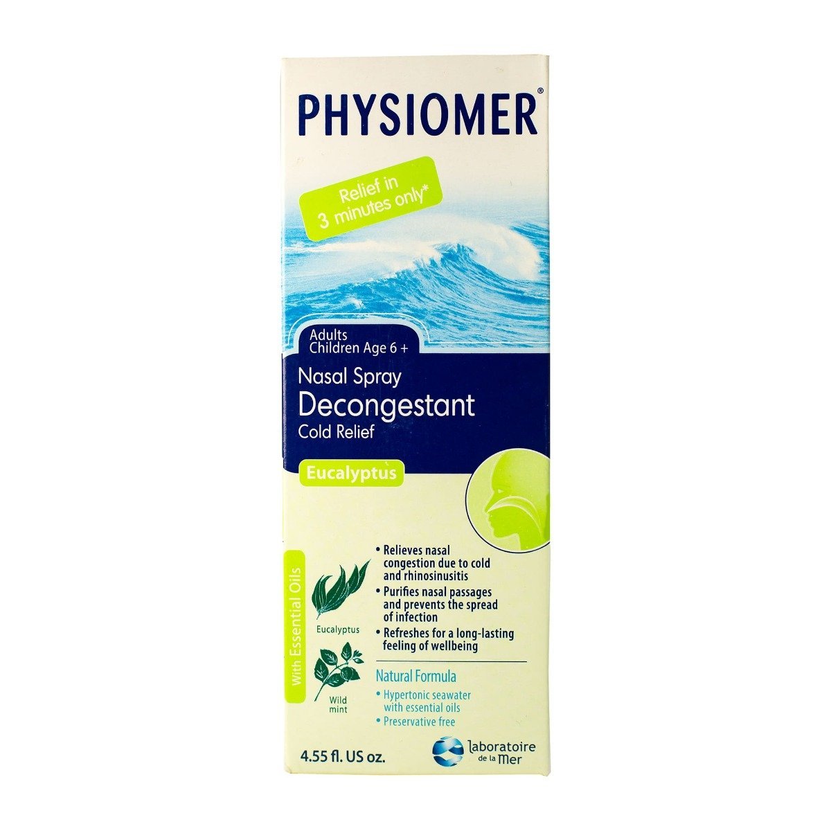 Physiomer Eucalyptus Nasal Spray - 135 ml - Bloom Pharmacy