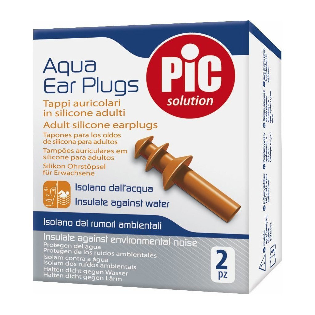 Pic Aqua Ear Plugs Silicone 2pcs - Bloom Pharmacy