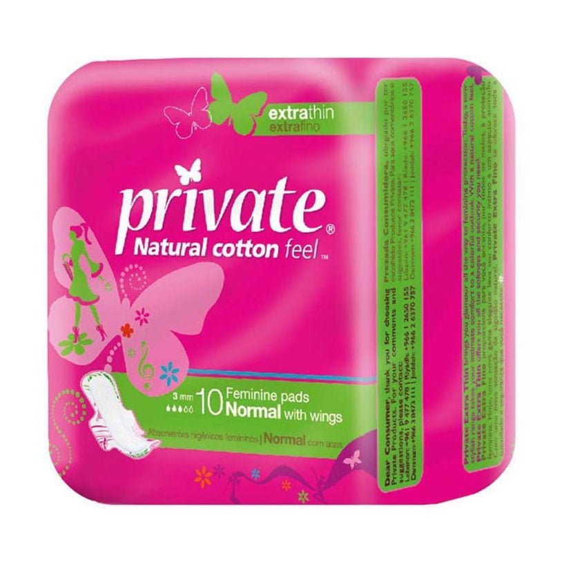 Private Extra Thin Normal With Wings - Bloom Pharmacy