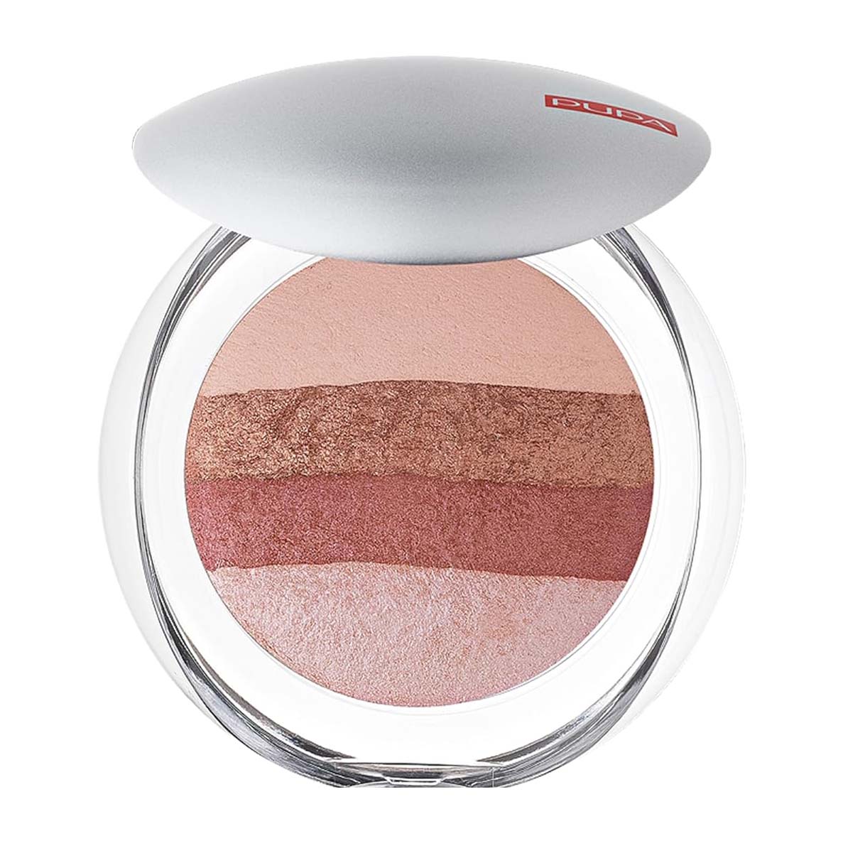 Pupa Luminys Baked All Over Illuminating Blush Powder – 01 Stripes Rose - Bloom Pharmacy