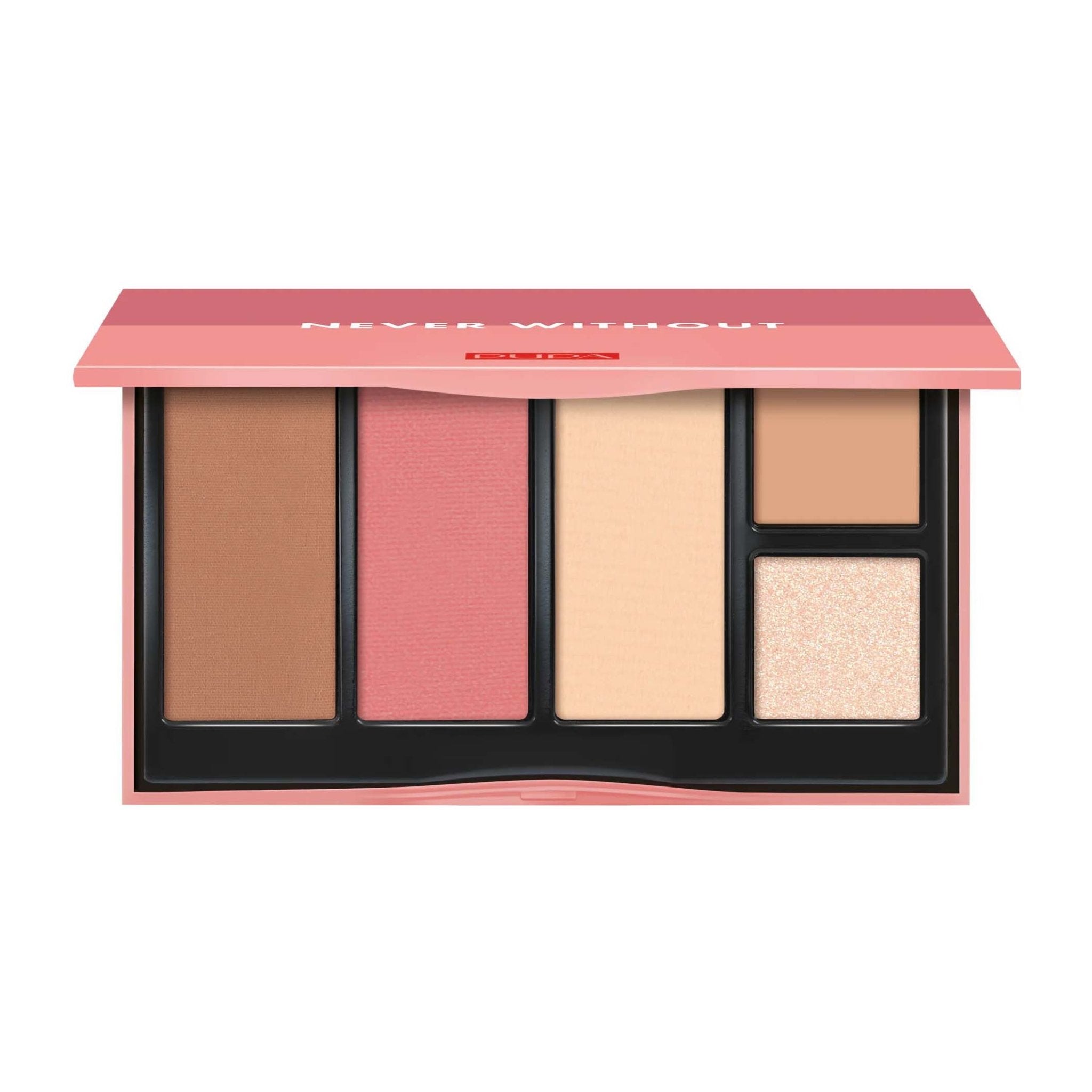 Pupa Never Without All In One Face Palette – 002 Medium Skin - Bloom Pharmacy