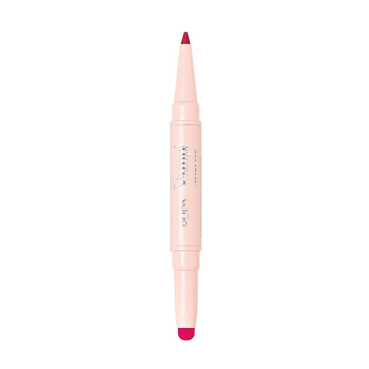 Pupa Vamp Creamy Duo Contouring Lip Pencil & Shiny Lipstick - 012 Cherry Red - Bloom Pharmacy