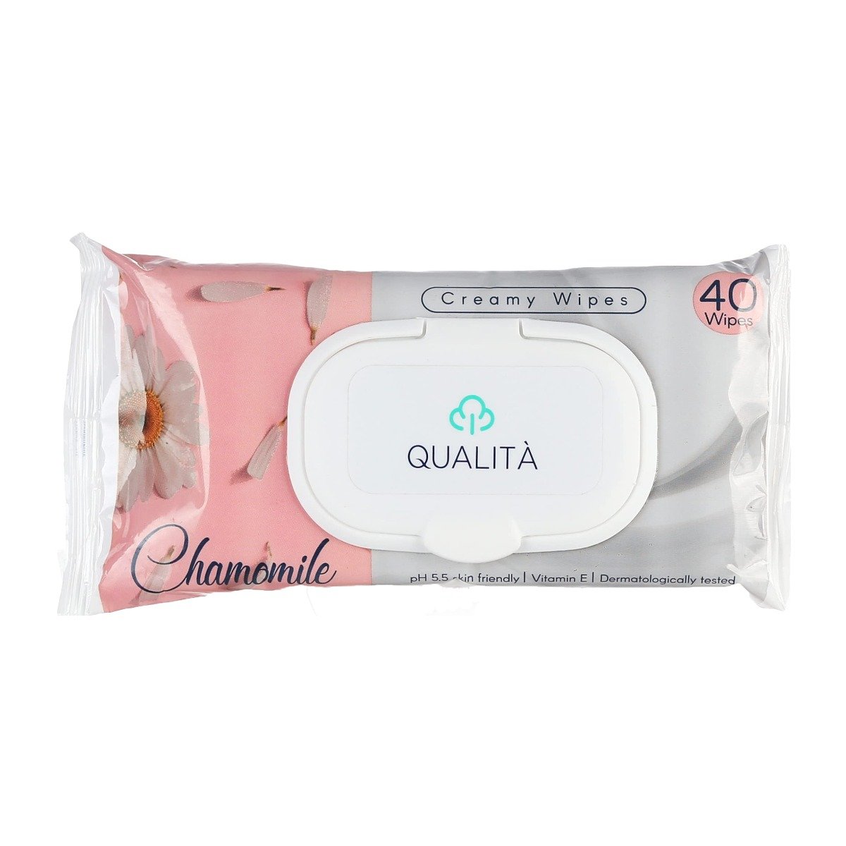 Qualita Chamomile Creamy Wipes – 40 Wipes - Bloom Pharmacy