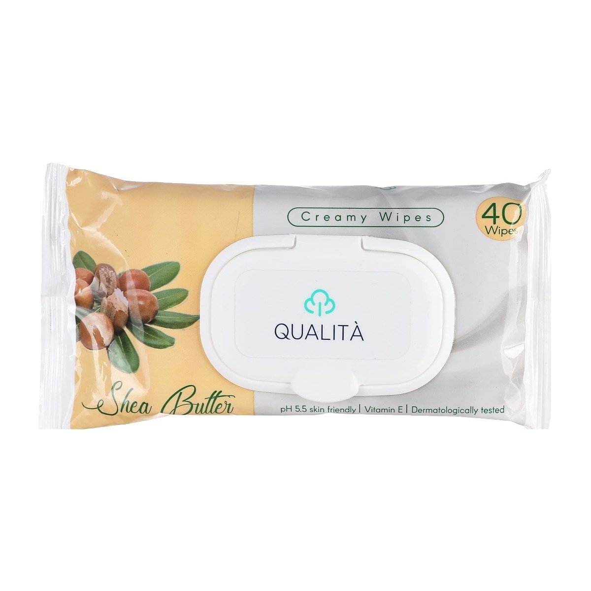 Qualita Shea Butter Creamy Wipes - 40 Wipes - Bloom Pharmacy